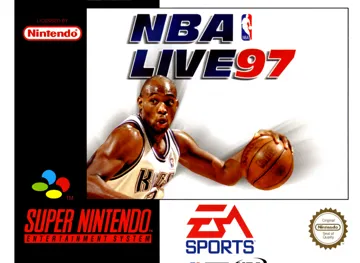 NBA Live 97 (Europe) box cover front